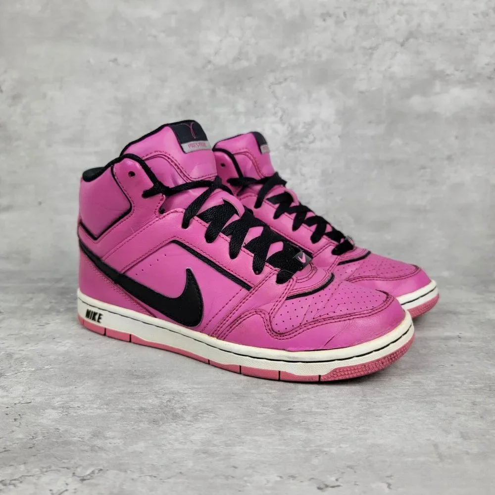 Nike Air Womens Prestige 3 High Hot Pink Shoes Sneakers Size 6.5 - Picture 1 of 7